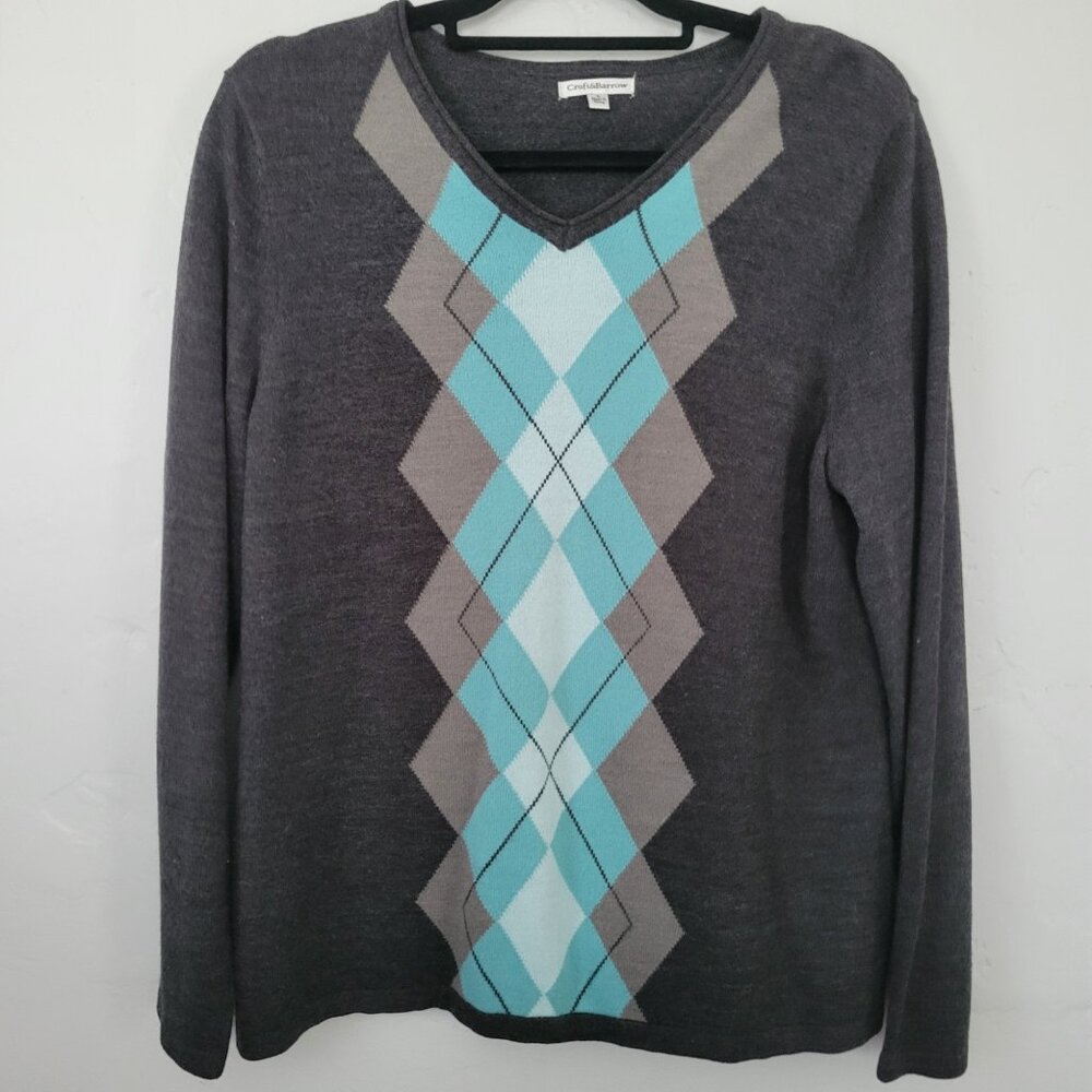 CROFT & BARROW MENS SWEATER, DZ LGE